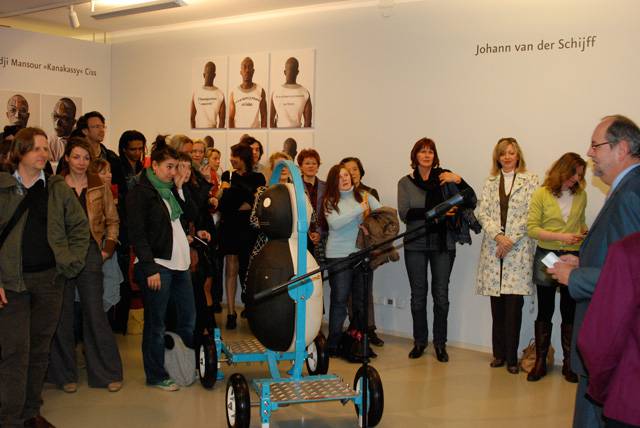 Exhibition opening  in Berlin – 2nd of April 2009.