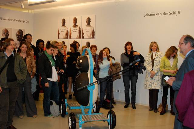 Exhibition opening in Berlin – 2nd of April 2009.