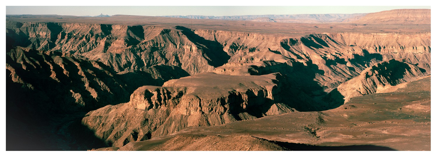 Johann van der Schijff, View from the rim of the Fish River Canyon, 2024